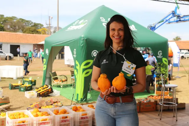 Estande da Green Has na área de exposição